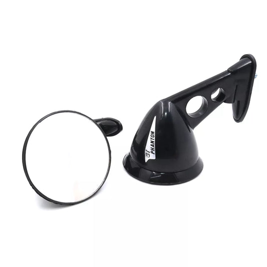 Black Fender Mirrors x2 for Toyota Hilux 1978-1983