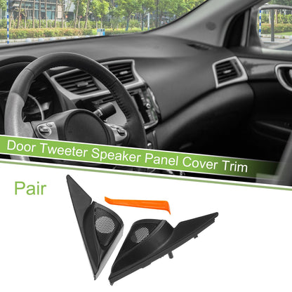 A Pillar Door Tweeter Speaker Cover Trim for Mazda 6 (2003-2008) Black