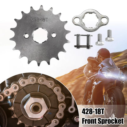 1 x 18T 20mm Front Engine Sprocket for Dirt Bike Mini Bike