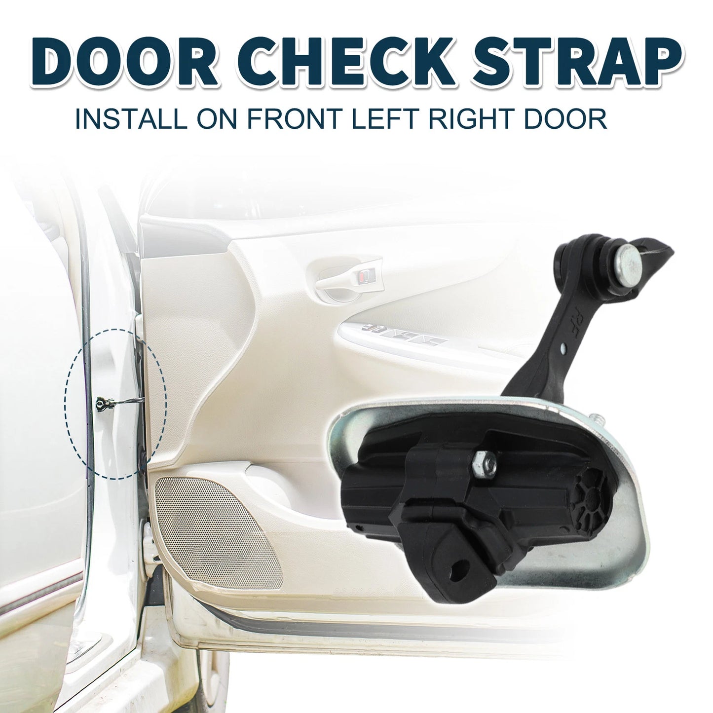 Front Door Check Strap Stopper for Chevrolet HHR (2006-2011)