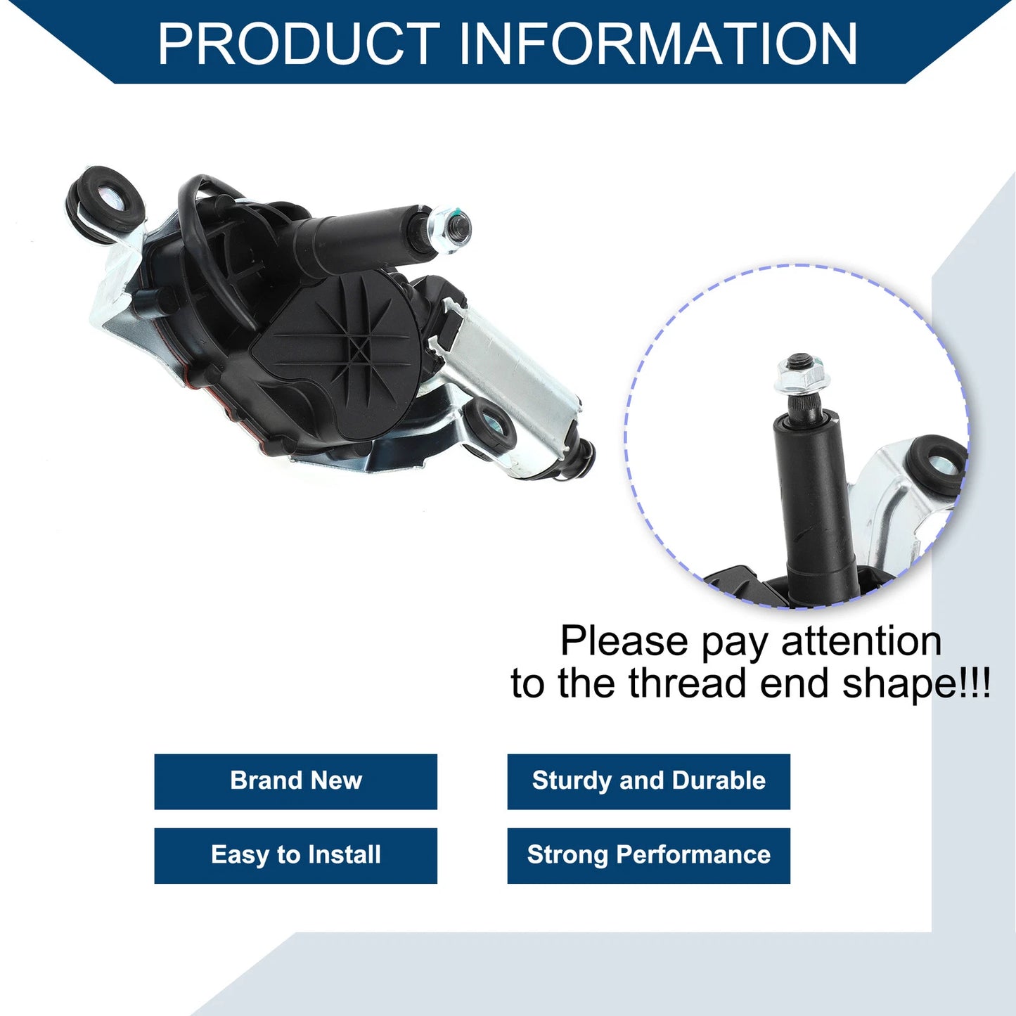 Rear Windshield Wiper Motor for Volvo XC90 (2002-2014)