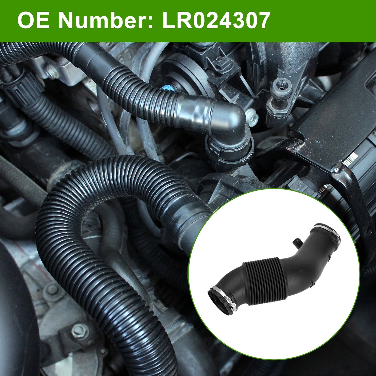 Coolant Pipe Engine Air Intake Hose for Land Rover Range (2005-2012)