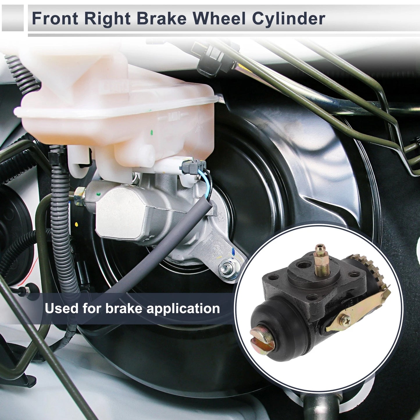 Front Right Brake Wheel Cylinder for Toyota Land Cruiser (1969–1986)