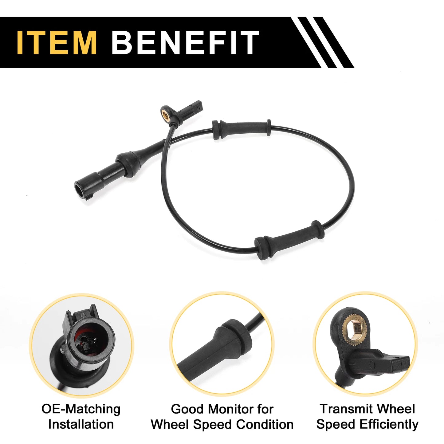 ABS Wheel Speed Sensor Set for Ford (2011-2016) - 1 x Front Left Sensor