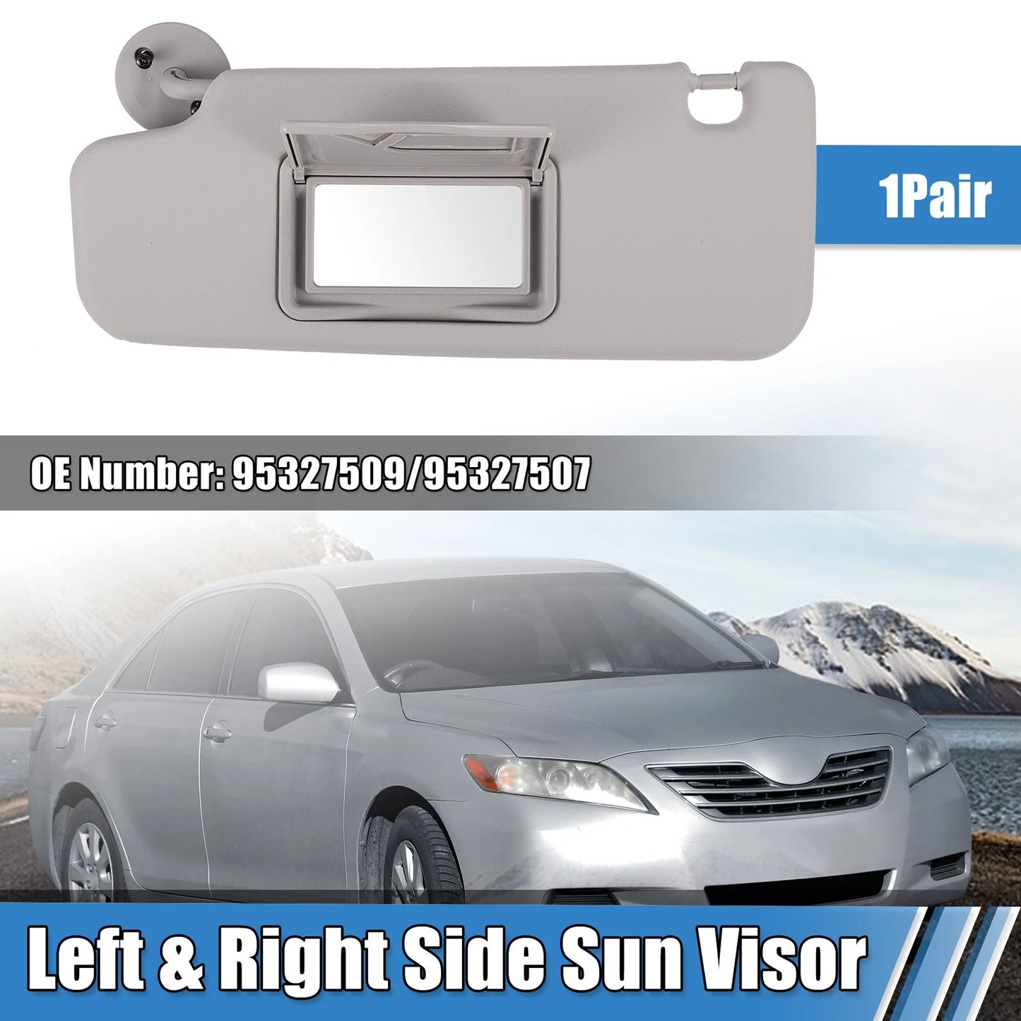 Sun Visor for Chevy Sonic (2012-2016) Left/Right W/O Sunroof Light