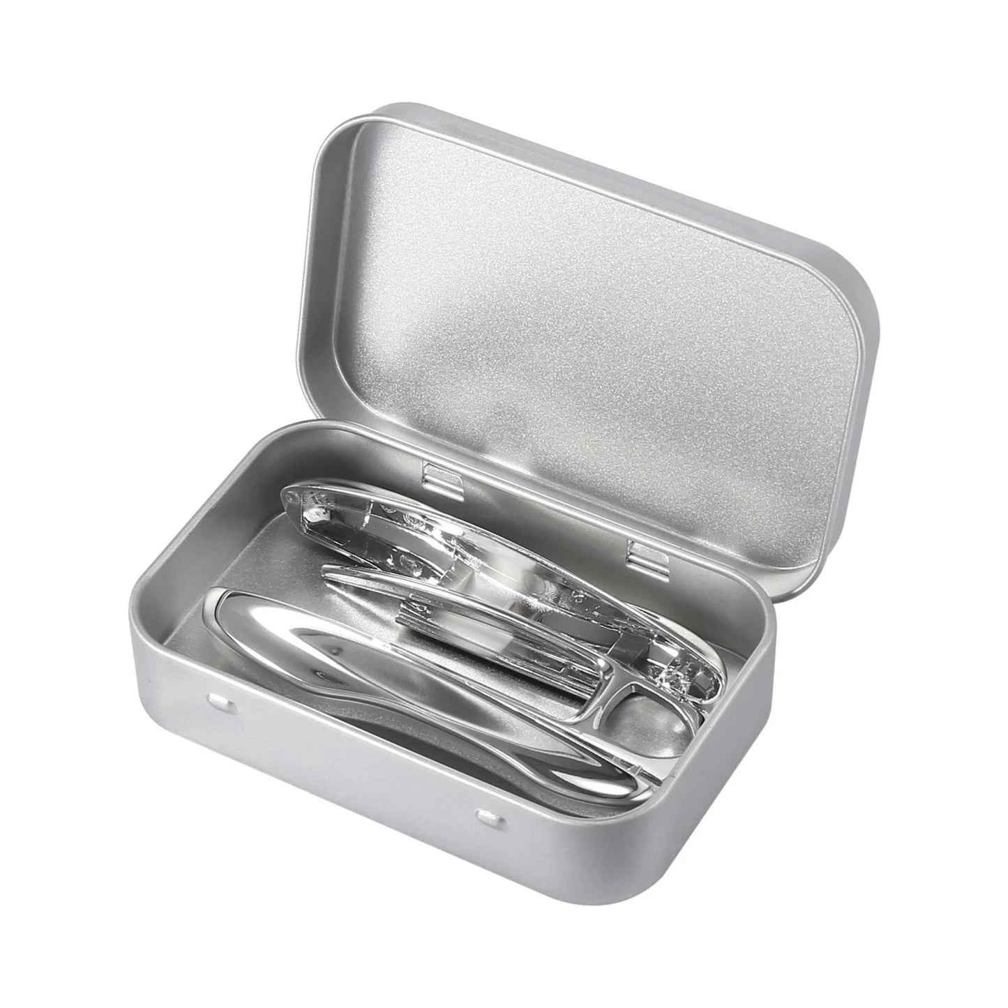Set Silver Tone Painted Key Fob Cover for Porsche Panamera Cayenne