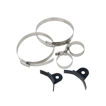 Aluminum Racing Power Steering Fluid Reservoir Tank + Clamps for Universal