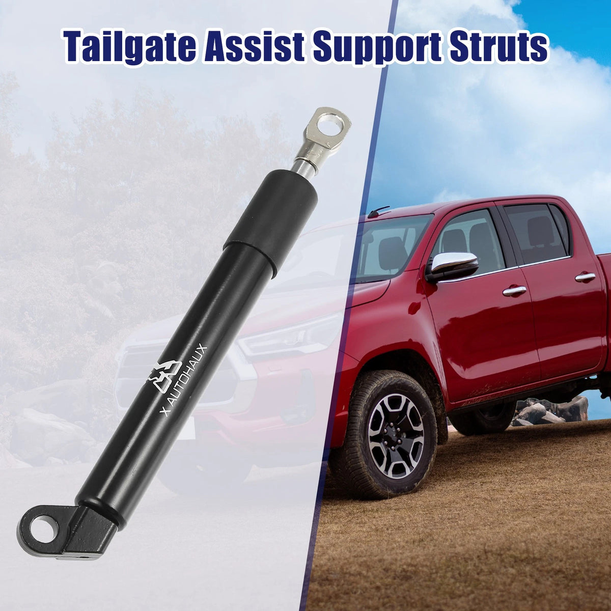 Tailgate Assist Shock Lift Support Struts for Toyota Hilux SR5 (2015-2023)