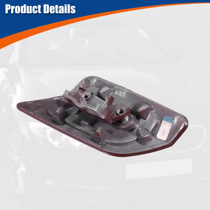 Right Side Front Bumper Washer Nozzle Cover for BMW E92 Dark Red (2011-2013)