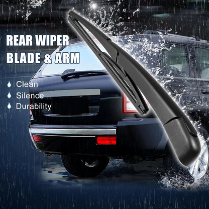 9" Rear Windshield Wiper Blade Arm Set for Peugeot 308 (2013-2020)