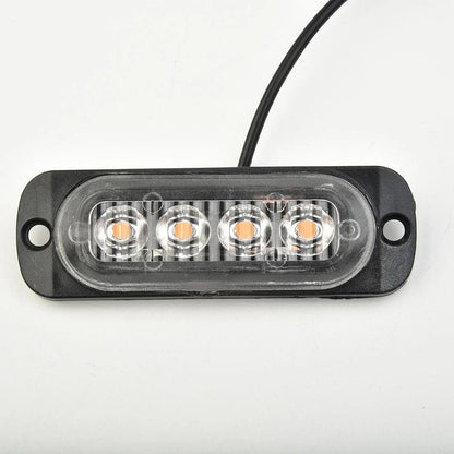 12W 12-24V 4LED Work Light Bar for SUV/Truck/Boat/Fog Off Road