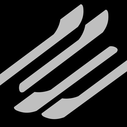 4 x Clear Door Handle Wrap Cover for Tesla Model 3 (2017-2023)