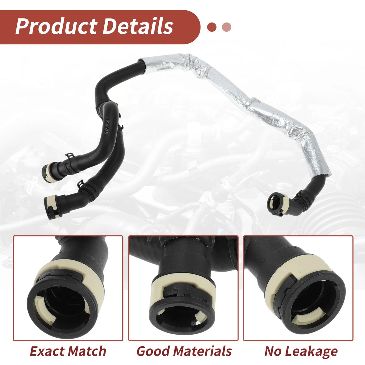 HVAC Heater Water Inlet Hose for Ford Expedition (2018-2021)