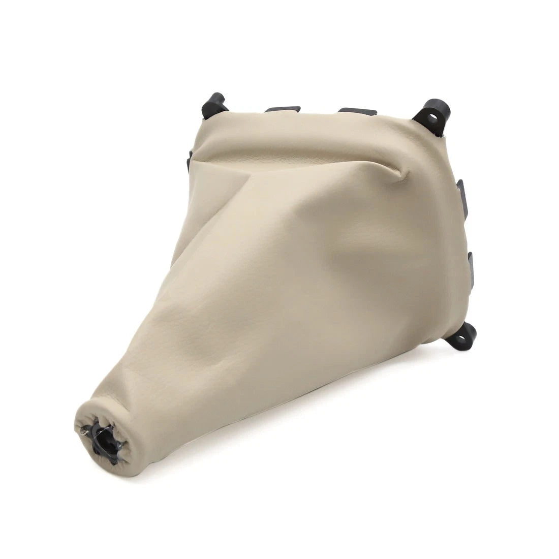 Beige Faux Leather Gear Shift Knob Boot Dust Cover for Mazda 323