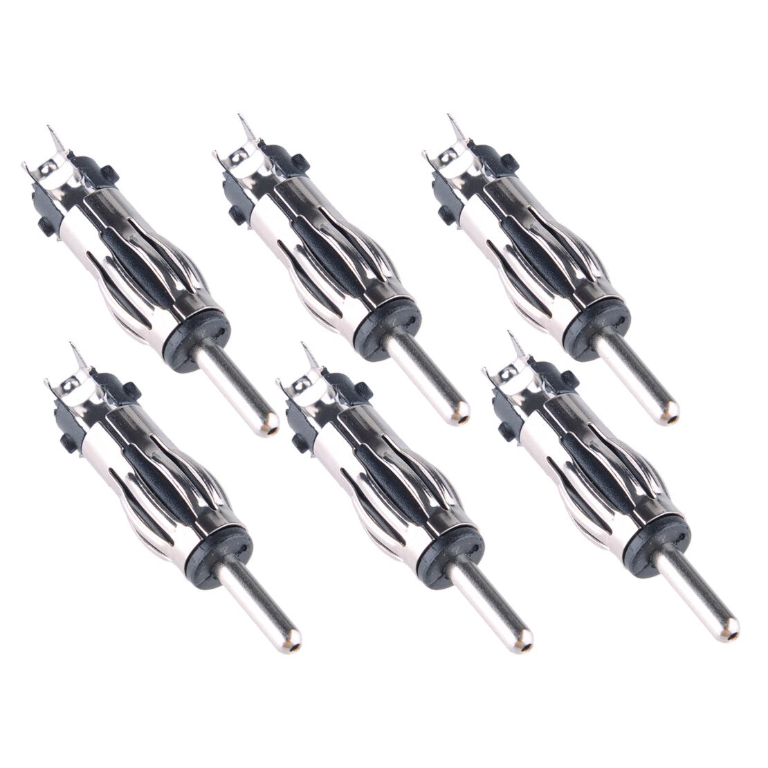 16Pcs Universal Male Car Radio Aerial Antenna Adapter for AM/FM Connector