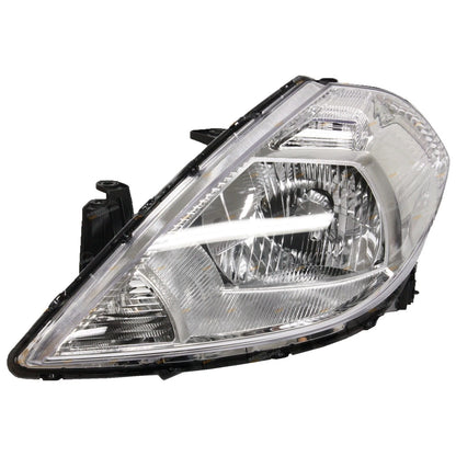 LH+RH Chrome Headlights Pair for Nissan Tiida C11 Sedan/Hatch (2006 - 2009)