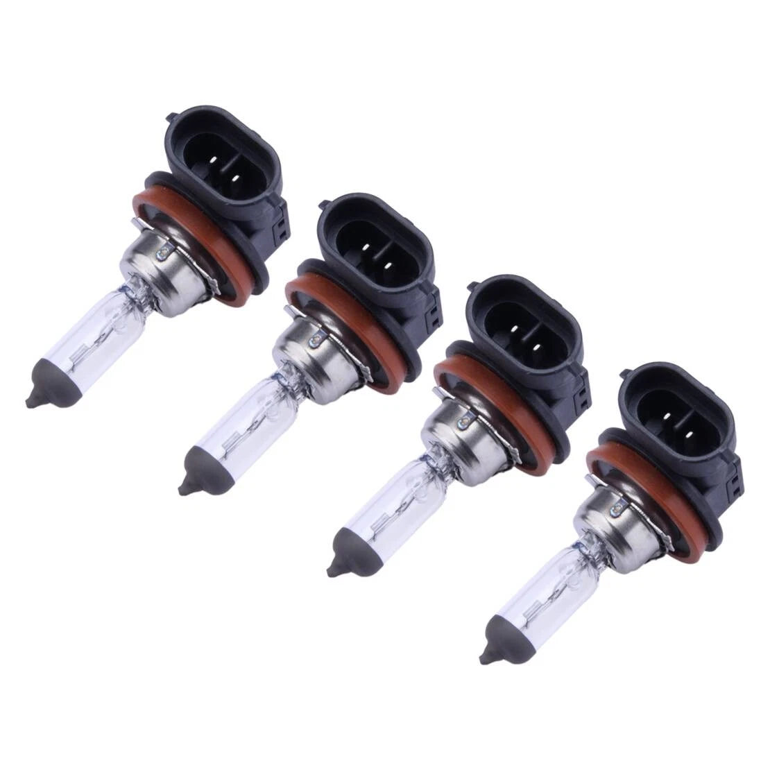4 x H11 55W Yellow Halogen Headlight Fog Light Bulbs for Car