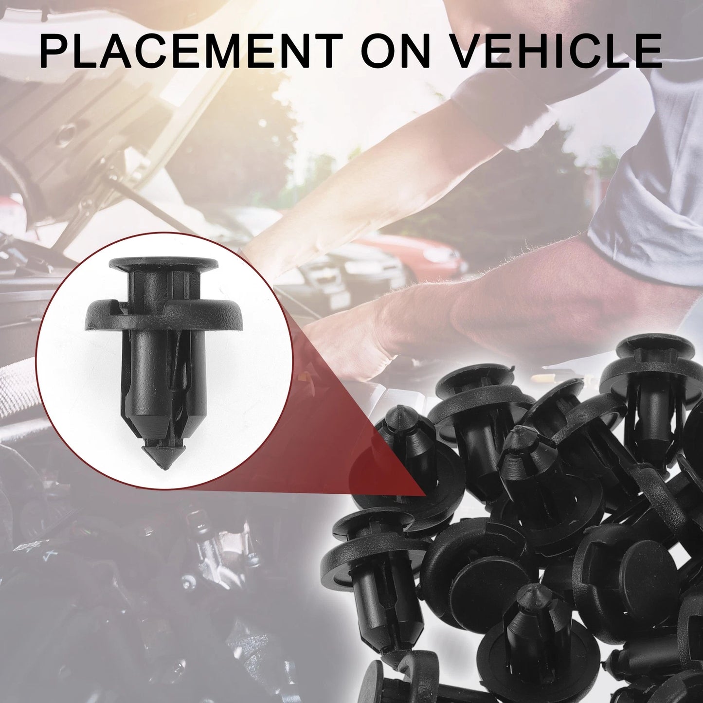 20 x Front Fender Skirt Clips for Honda CR-V, CR-Z (1997-2020, 2011-2016)