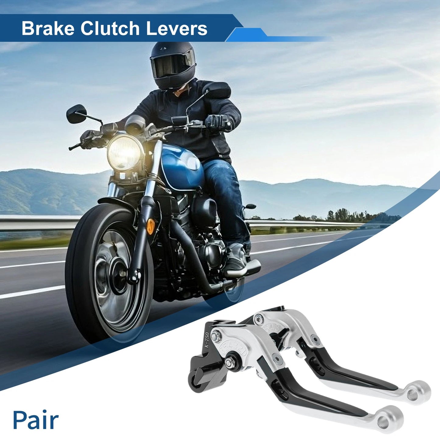 Adjustable Short Long Brake Clutch Levers 1 Pair for Kawasaki NINJA650R