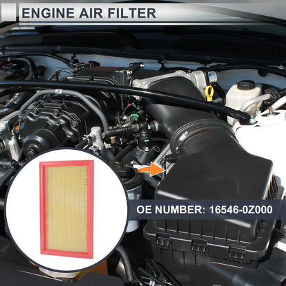 Engine Air Filter for Nissan Quest 3.5L (2004-2017) 1 Pcs