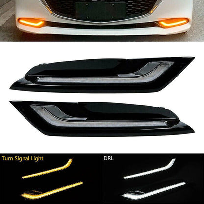 LED Front Bumper DRL Fog Lights for Mazda 3 Axela (2019-2020)