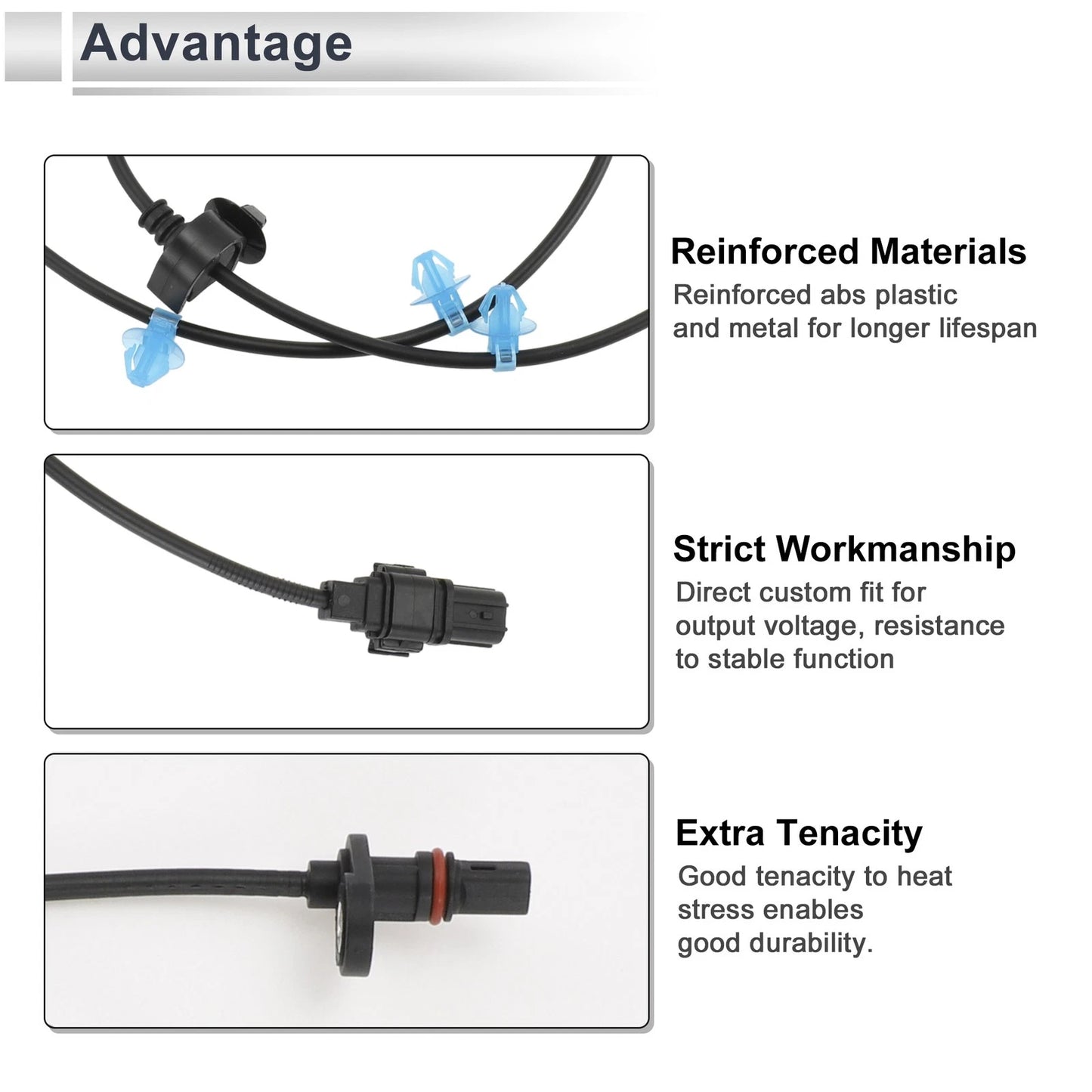 ABS Wheel Speed Sensor for Acura RDX L4 2.3L Rear Right