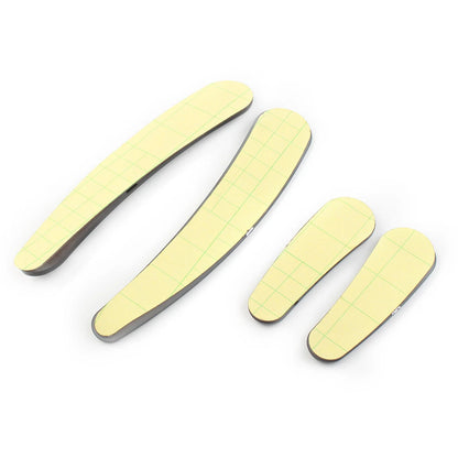 4 Pcs Curved Swingarm Frame Inserts for Harley Softail Models (2008-2023)