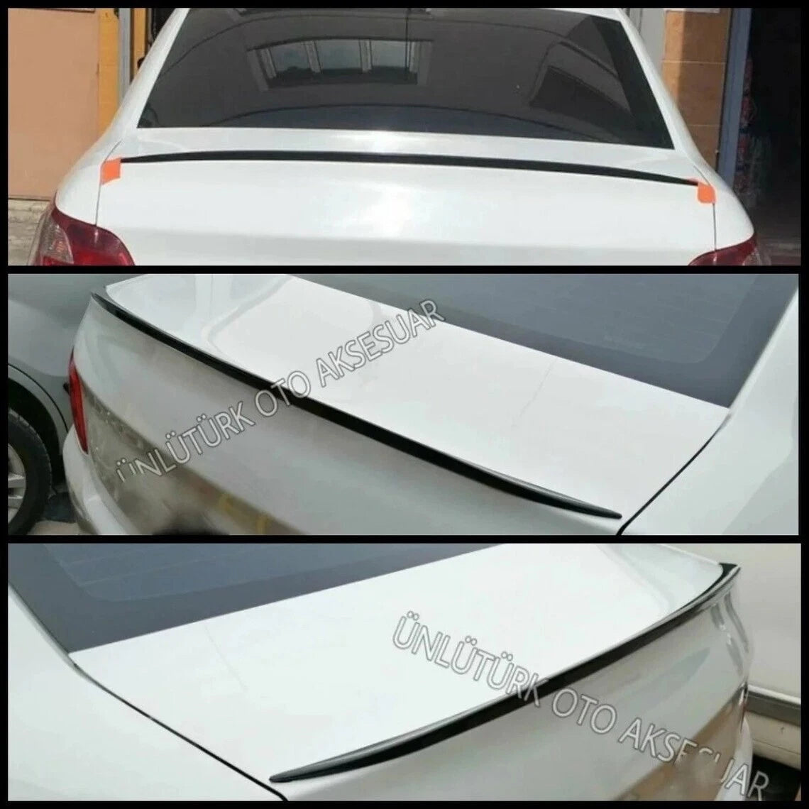 Rear Bumper Spoiler for Peugeot 301 (2012-2019)