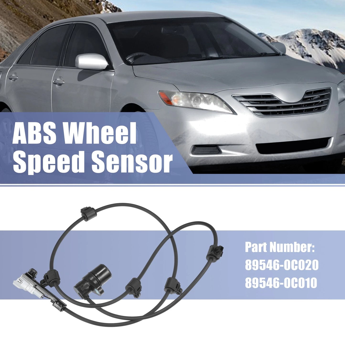 Rear Left ABS Wheel Speed Sensor for Toyota Sequoia (2001–2007)
