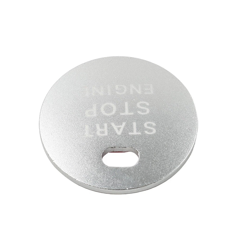 Silver Engine Start Push Button Cover Trim for Mazda 3 Axela 6 Atenza CX-5