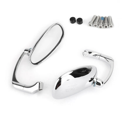 Custom Chrome Mirrors for Motorcycle M8/M10 (F2) (2017-2023)