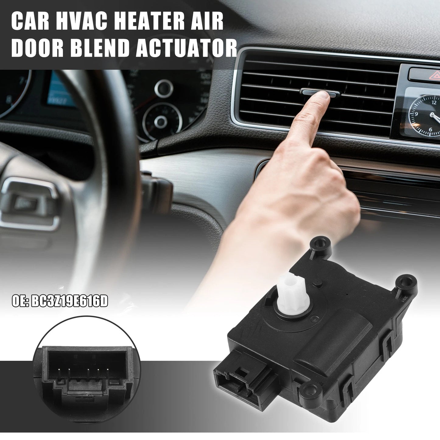 HVAC Heater Air Door Blend Actuator for Ford F-250 (2011-2016)