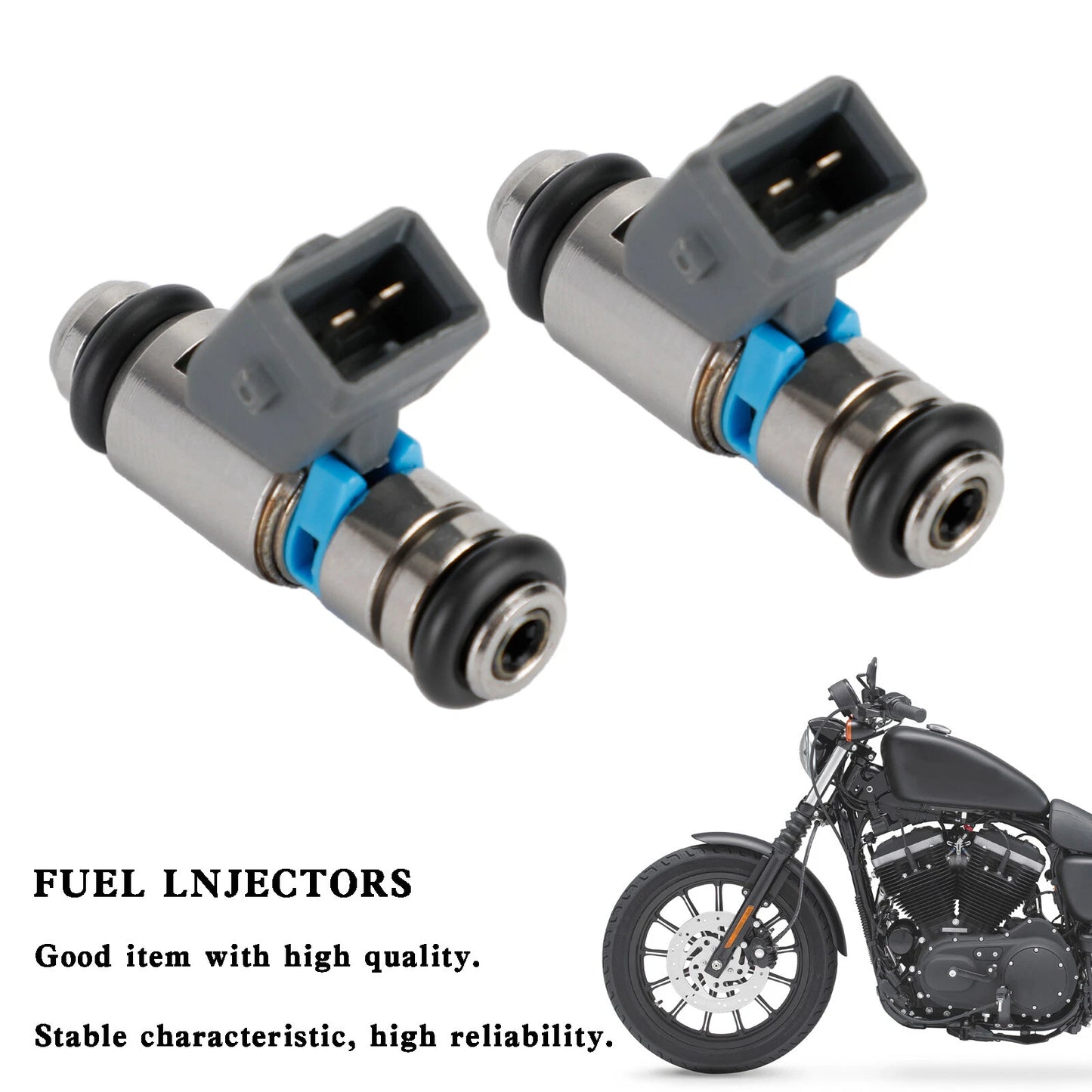 2 x Fuel Injectors for Harley Sportster Custom (2007-2017)