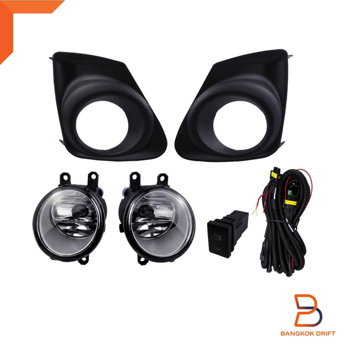 Fog Lamp Spot Light Cover for Toyota Corolla Sedan (2010-2013)