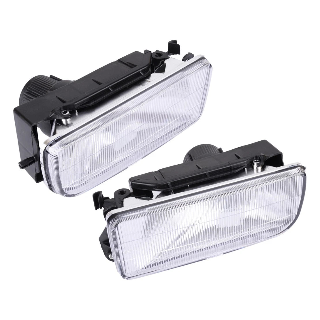 White Lens Fog Light Pair Housing for BMW 3 Series E36 2/4D (1992-1998)