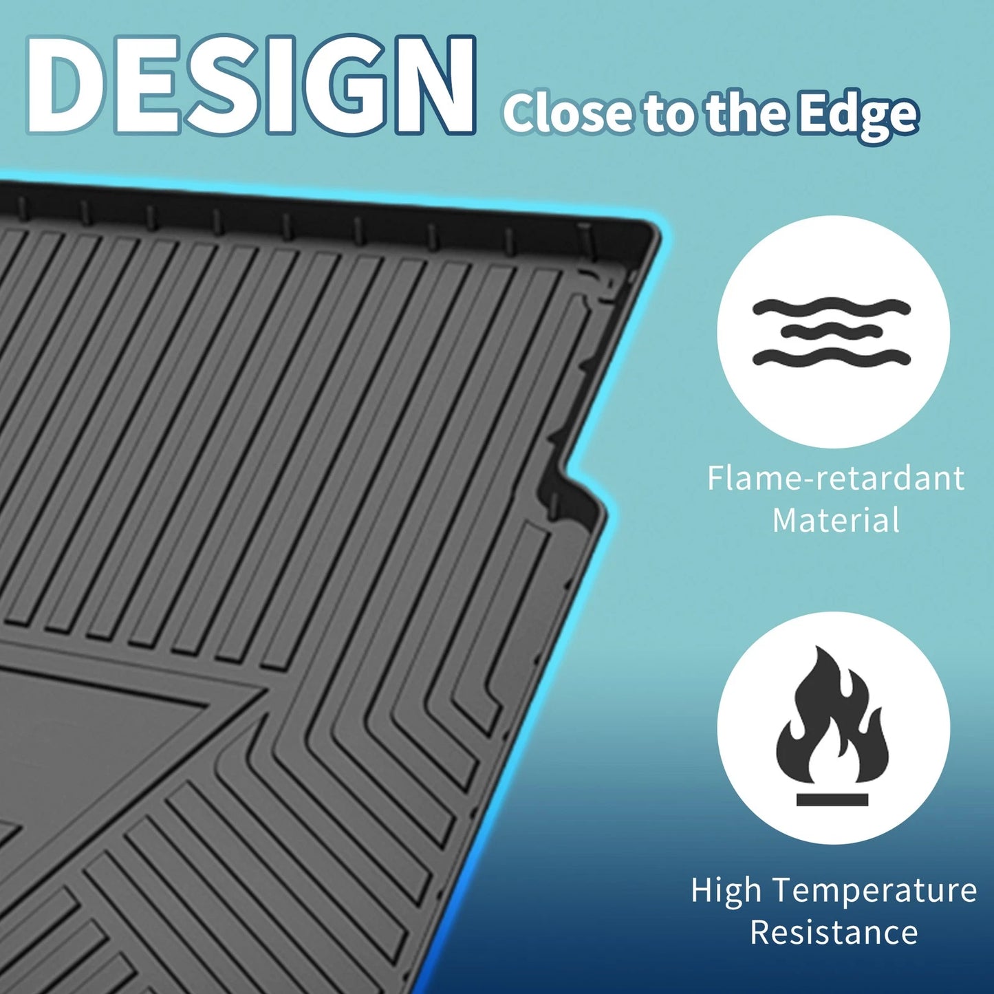 Cargo Liner Rear Trunk Mat for Chevrolet Cruze Sedan (2016-2019)