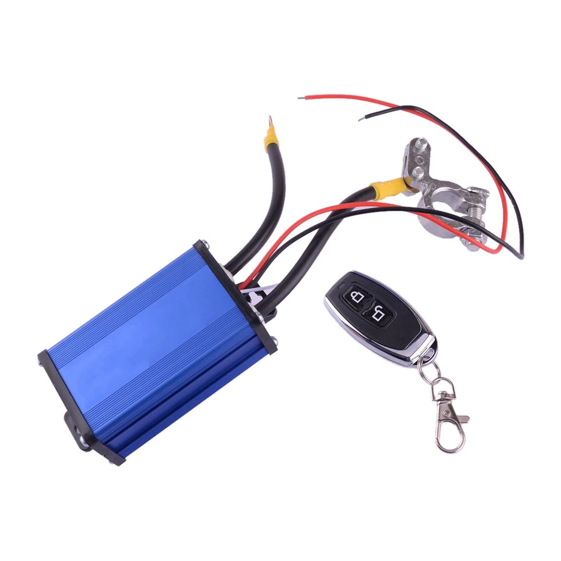 Battery Master Disconnect Switch + Wireless Remote Control for Car