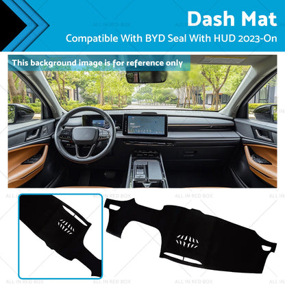 Dash Mat Microfiber Leather Anti-Slip for BYD Seal (2023-On)