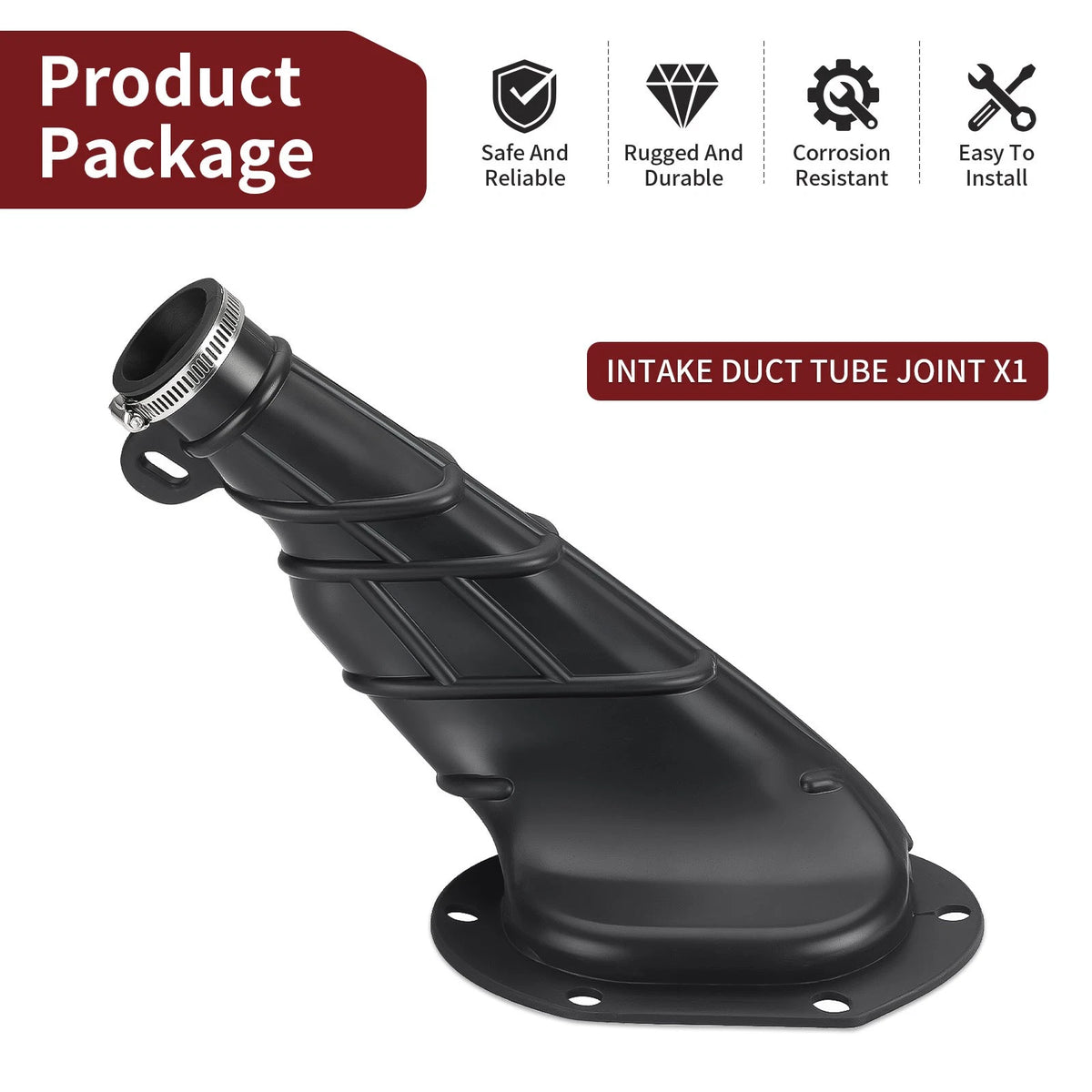Intake Duct Tube Joint for Yamaha Blaster 200 YFS200 (1988–2006)