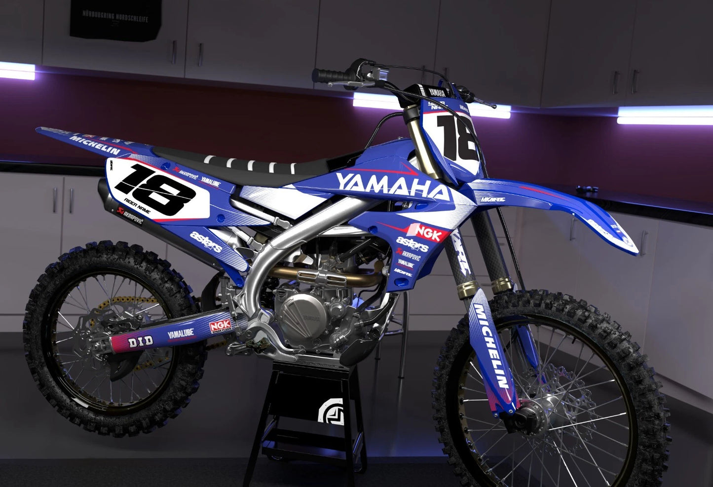 YZ 250 Oslo Style Decal Kit for Yamaha (2015-2021)