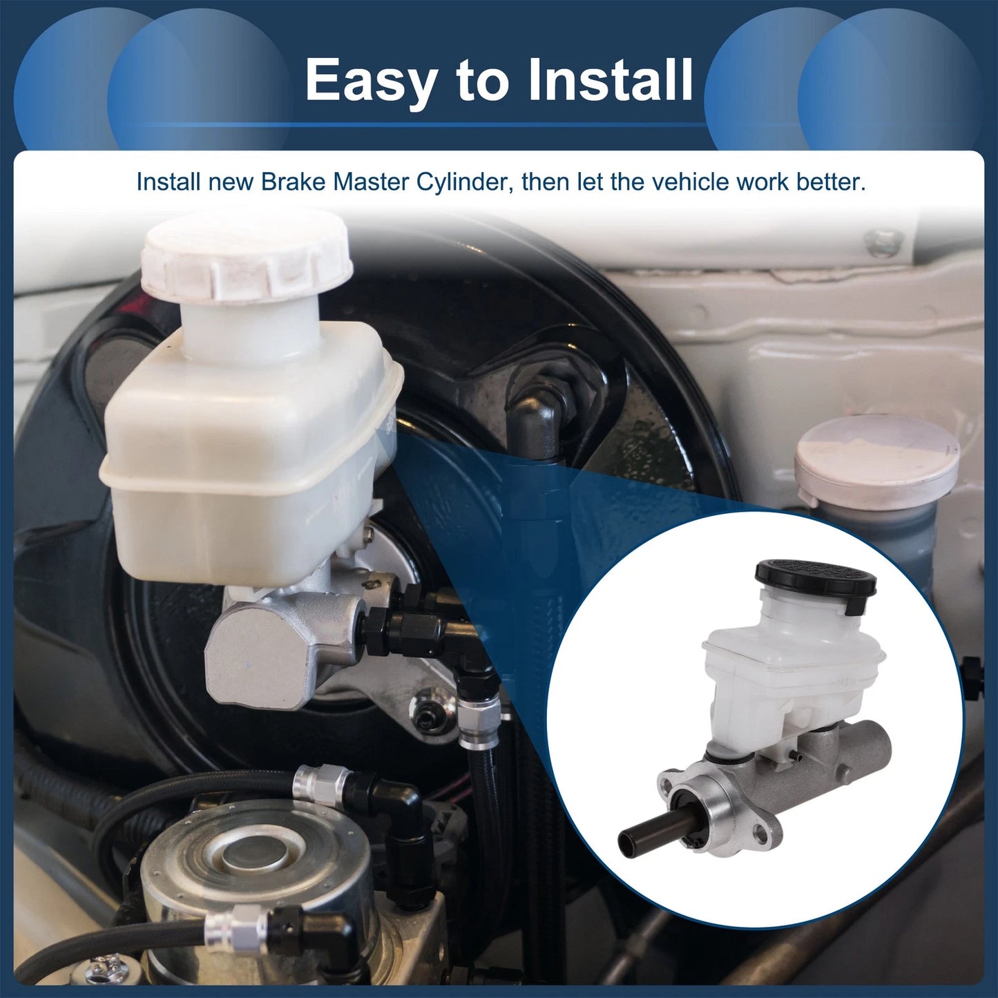 Brake Master Cylinder with Reservoir for Isuzu D-Max (2007-2011)