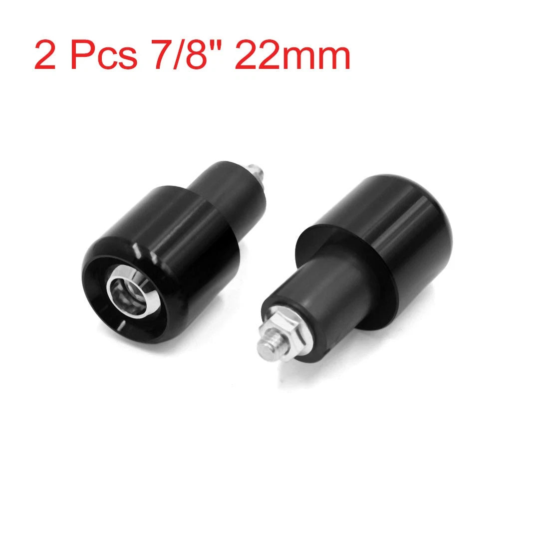Bar End Caps 2 x 7/8" for Motorcycle Scooter