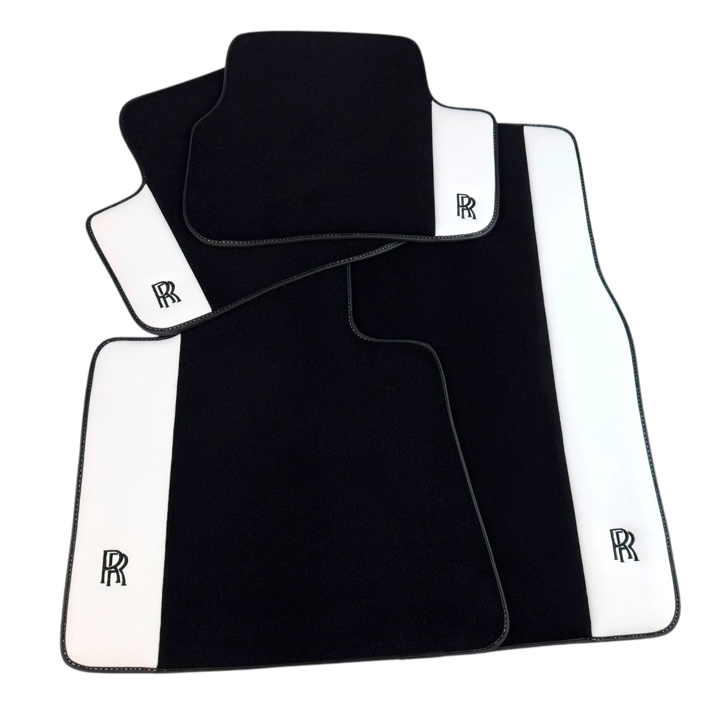AutoWin Black Floor Mats for Rolls Royce Phantom VIII (2017-2023)