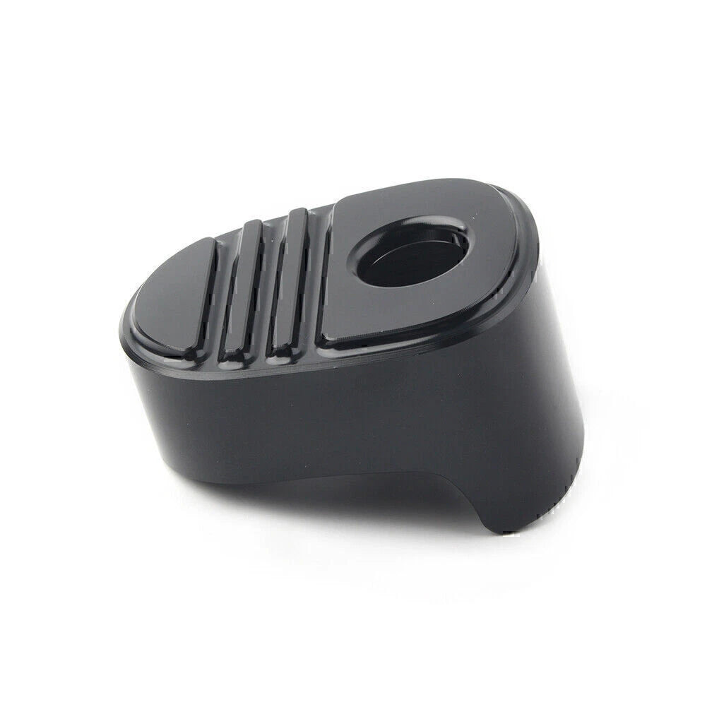 Black Tri Line Ignition Switch Cover for Harley Electra Road Glide (2014-2018)