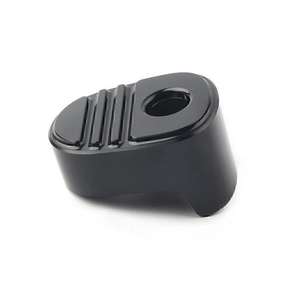 Black Tri Line Ignition Switch Cover for Harley Electra Road Glide (2014-2018)