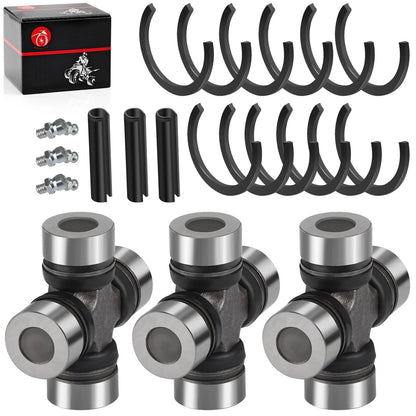 3xFront U-Joint Prop Shaft for Polaris Ranger Crew 570 800 900 1000 (2009–2014)