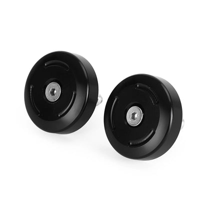 2 x Frame Plug Cover Caps Black for Tiger 800, XCX, XCA, XRX (2011-2018)