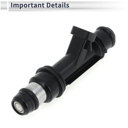 Fuel Injector 1 Pc Black for Chevy Pickup (2001 - 2003)