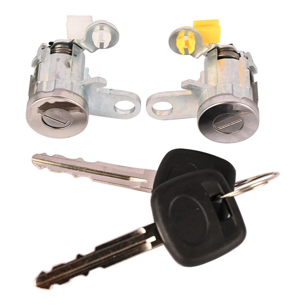 Front Pair Door Lock Cylinder with Keys for Toyota Tacoma (1995–2004)