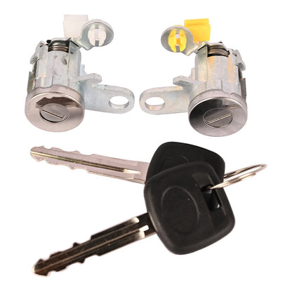 Front Pair Door Lock Cylinder with Keys for Toyota Tacoma (1995–2004)